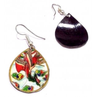 PEACOCK - Contemporary Women Earrings Jewelry Hook Drop Dangle Fashion Gift N15